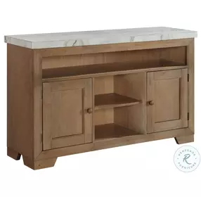 Liam Lakeview Gray Marble And Natural Server