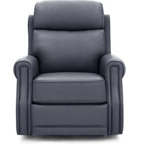 Lance Sorrento Ocean Leather Power Lift Recliner with Power Lumbar and USB Charging
