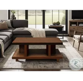 Laurel Canyon Oak Bourbon 49" Coffee Table