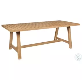 Cypress Blonde Outdoor Patio Dining Table