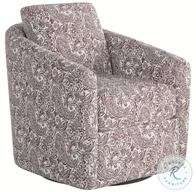 Daisey Charleston Cabernet 32" Wide Swivel Glider
