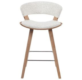 Jagger Oatmeal Upholstered Counter Height Stool