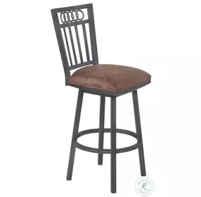 Olympia Bandero Tobacco 26" Swivel Counter Height Stool