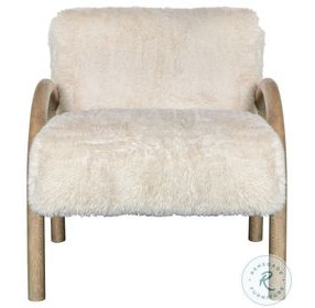 Rae Alpine Fluff Performance Fabric Accent Chair