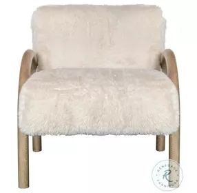 Rae Alpine Fluff Performance Fabric Accent Chair