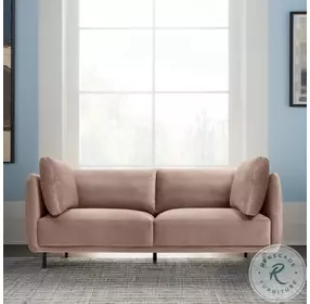 Serenity Mauve Velvet Sofa