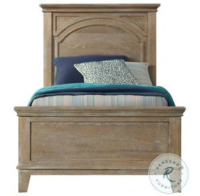 Leland Sandwash Twin Bed with Storage