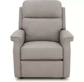 Lena Capriccio Dove Performance Fabric Power Lift Recliner with USB Charging and 2 Zone Heat