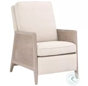 Leone LiveSmart Gellar Linen Performance Fabric Recliner