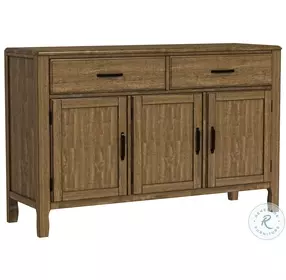 Leucadia Toasted Java 2 Drawer Server
