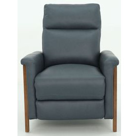 Lewiston Santa Fe Ocean Leather Push Thru The Arms Recliner