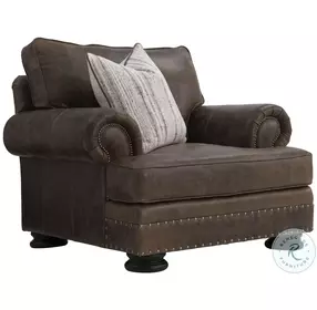 Foster Brown Leather Chair