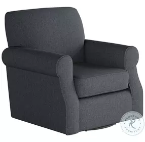 Truth or Dare Blue Navy Swivel Chair