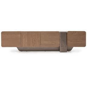 Bristol Point Saddle Brown 95" TV Stand