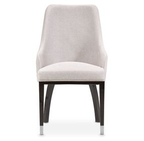 Monaco Elegance Charcoal Sand and Zinc Dining Arm Chair