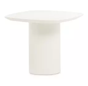 Le Montreaux Cloud White Square End Table
