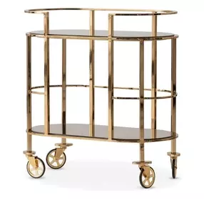 Savannah Breeze Gold Bar Cart