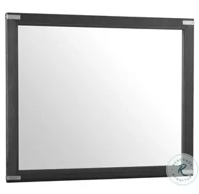 Laguna Bedroom Weathered Steel Dresser Mirror