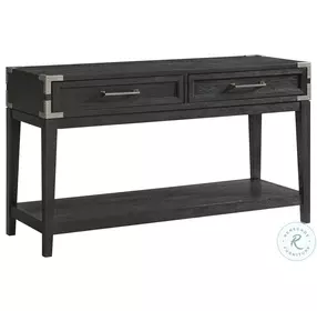 Laguna Weathered Steel 52" Sofa Table