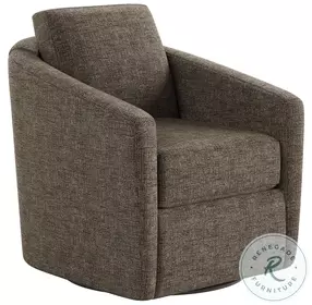 Daisey Brady Chocolate Swivel Glider