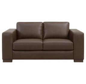 Inglewood Vintage Brown Cigar Leather 64" Loveseat