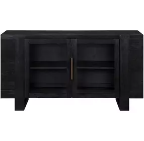 Reid Black 2 Door Server with USB Charging