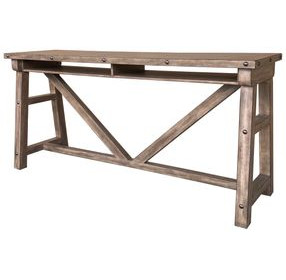 Lodge Siltstone Console Table