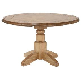 Logans Edge Brown 52" Round Adjustable Height Game Table with Flip Over Chip Holders
