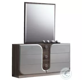 London Zebra Wood Grain Dresser