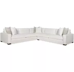 Great Room White 2 Piece Sectional