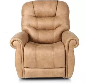 Lucas Canyon Silt Performance Fabric Power Lift Recliner with USB Charging and 3 Zone Heat
