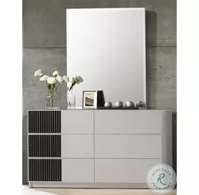 Lucia Gray Dresser And Mirror