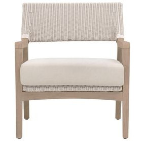 Lucia Stone Performance Fabric Outdoor Club Chair