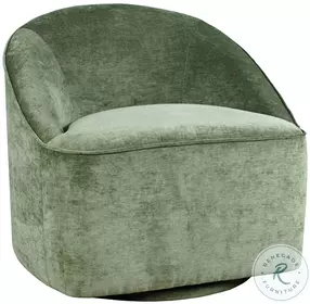 Lulu Forest Swivel Accent Chair