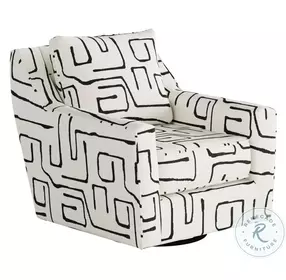 Fossil Ebony Slope Track Arms Swivel Glider