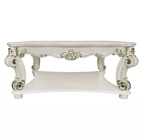 Vendome Antique Pearl Square Cocktail Table