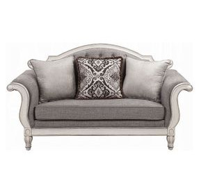 Florian Gray 71" Loveseat with Pillow