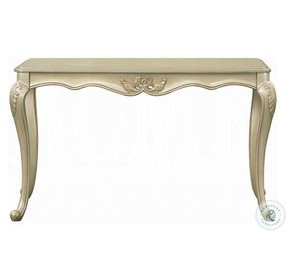 Libertee Champagne Rectangular Sofa Table