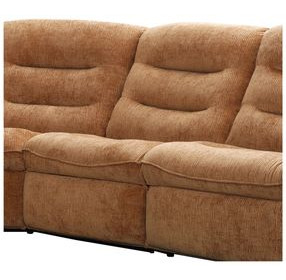 Emmy Orange Power Armless Recliner