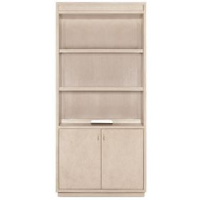Marlowe Polished Limestone Bookcase