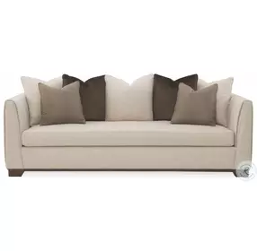 Modern Streamline Neutral 89" Sofa