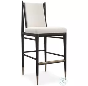 Unity Cinder And Cream Bar Stool