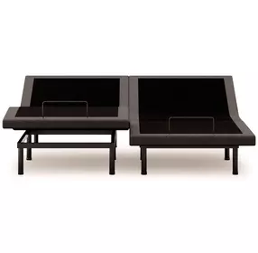 Comfort Premier Adj Base Black Split California King Adjustable Base