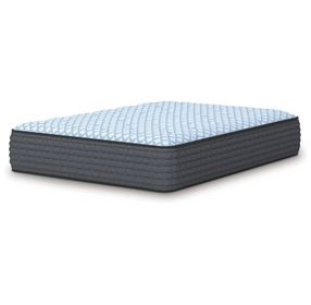 Destin Cove Plush Blue Queen Mattress