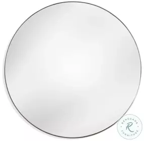 Eltham Silver Round Wall Mirror