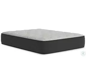 Palisades Plush Gray And Blue Queen Mattress