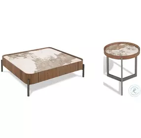 LP 437 Brown Occasional Table Set