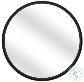 Jackie Black Wall Mirror