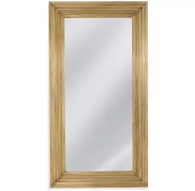 Queenie Gold Rectangular Floor Mirror