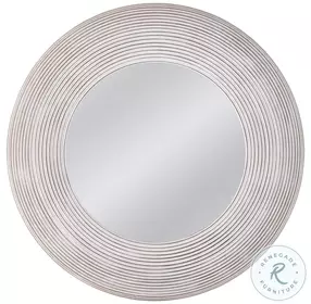 Spin Whitewash Wall Mirror